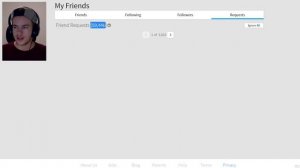 ROBLOX DELETED MY FRIEND REQUESTS AND FOLLOWERS?!