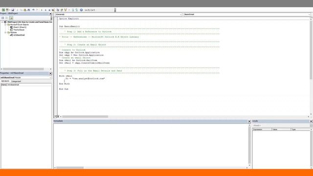 How to Send Basic Outlook Emails Using Excel VBA