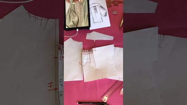 Моделирование свободной рубашки