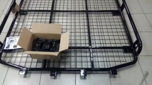 Багажник на Ниву 21-214, без передней и задней поперечины.