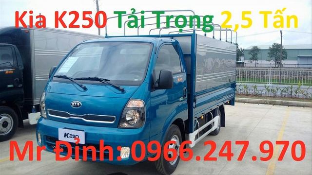 Chi tiết xe tải Kia K250 tải 2,4 tấn của THACO tiêu chuẩn khí thải EURO IV. смотреть онлайн