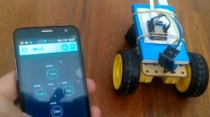ESP8266 WI-FI машинка (Arduino) управляемая BLYNK (DIY toy RC robot car WI-FI)