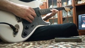 КИНО " Восьмиклассница " соло кавер под гитарный минус