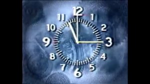 Часы канала и золотыми стрелками без звука ОРТ, 01 10 1996   30 09 2000