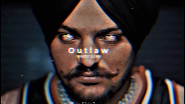 Outlaw [Perfectly Slowed] - Sidhu Moose Wala | LyricalBeatz