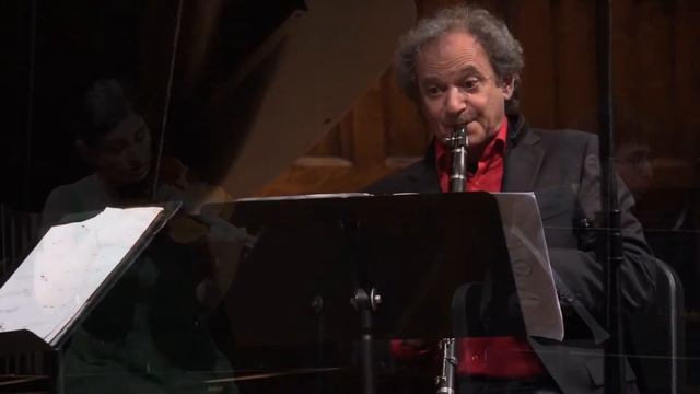 Schoenfield: Trio for Violin, Clarinet and Piano (II. March) - ChamberFest Cleveland (2014) смотреть онлайн