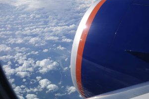 Взлет из аэропорта Шереметьево Boeing 777 300 ER.mp4