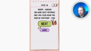 Как пройти Brain Test 2 Побег из тюрьмы 18 уровень