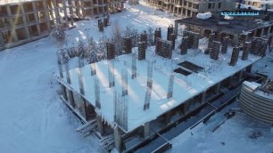 Динамика строительства квартала «На Московском», декабрь 2021