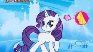 Мой маленький пони: Одевалка Рарити (Little Pony - Rarity Dressup)