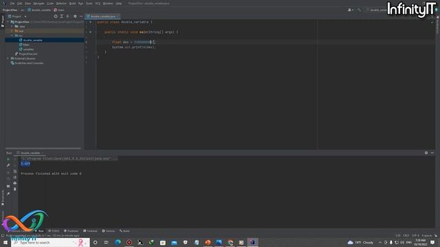 Java Floating Point Numbers - float and double - Java Tutorial   || Burmese Tutorial @Infinity_IT_C