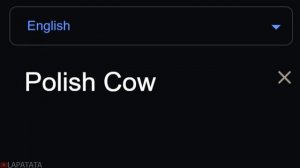 Polish Cow in 70 Languages Meme