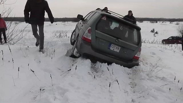 Subaru Forester, Outback CVT. Gaiziunai 20130223 offroad смотреть онлайн