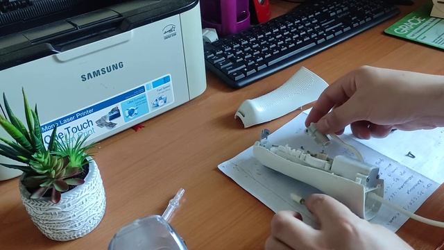 Ремонт ирригатора Azdent. Irrigator Repair.