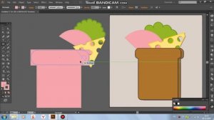 Как нарисовать сэндвич в программе Adobe Illustrator