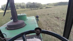 Т-150К в работе, дискование!