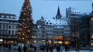 Рождественская ярмарка в Страсбурге - Marché de Noël de Strasbourg en France