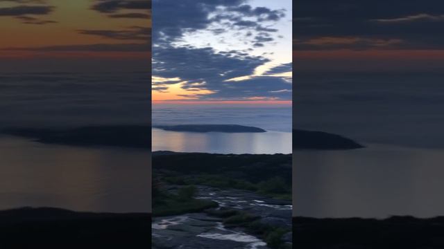 GORGEOUS Cadillac Mountain Sunrise at Acadia National Park