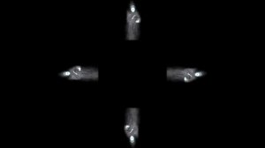 Призраки. 3D голограмма. #hologram #голограмма #пирамидка #holograms #hologramanimation