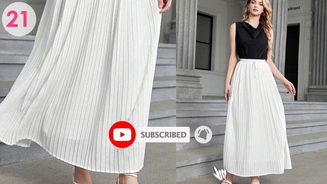 Модные юбки миди и макси весна-лето 2023 / Fashionable midi and maxi skirts spring-summer 2023