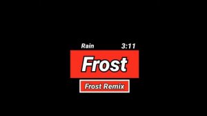 The Script - Rain (Frost Remix)