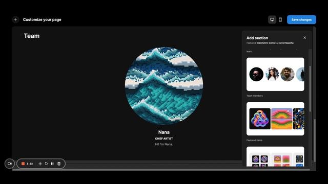 OpenSea Studio: how to edit your collection page смотреть онлайн