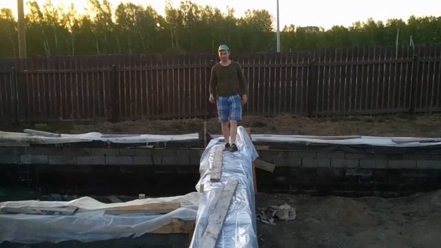 Заливка армопояса