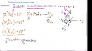 Поверхностный интеграл II рода