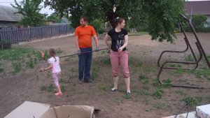 Дом. Установка садовых качелей: собираем, обкатываем.