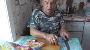 Разделка оленьих рёбрышек