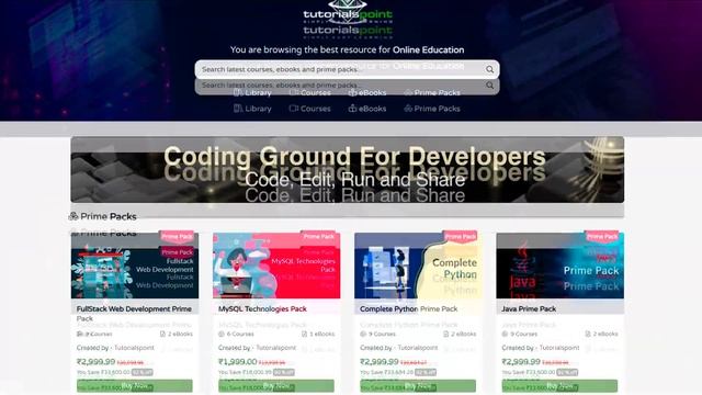 Effective and Affordable Learning with Tutorialspoint.com
