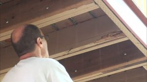 Joists Repair . Укрепление сгнивших балок балкона