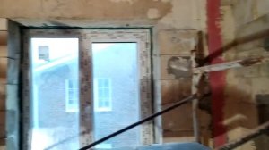 Подготовка стен из фибропеноблоков под штукатурку