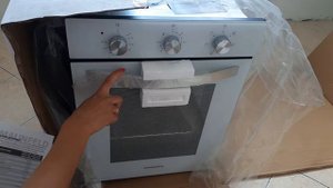 Распаковка — Электрический духовой шкаф Maunfeld EOEC.516W