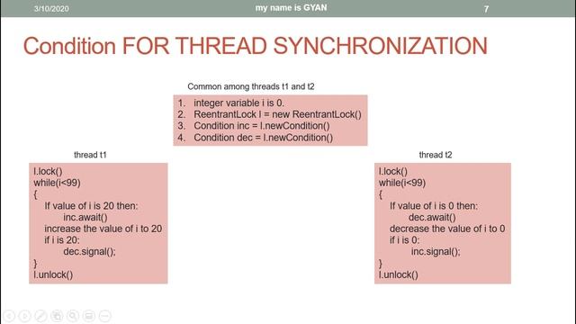 Multithreading in Java | #51 | ReentrantLock with Condition Interface | newcondition() Method смотреть онлайн