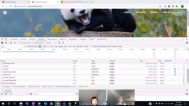 Включение поддержки HTTPS для ASP.NET Core сайта. Часть 1 смотреть онлайн