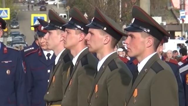 Открытие вечного огня в Вязьме смотреть онлайн