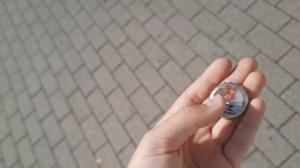 Поиск крышек, тихая охота в ??. Зашел в магазин и купил напиток за 1.09€.