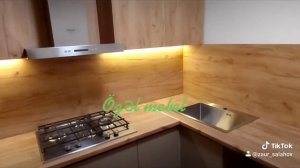 Кухня из ламината.