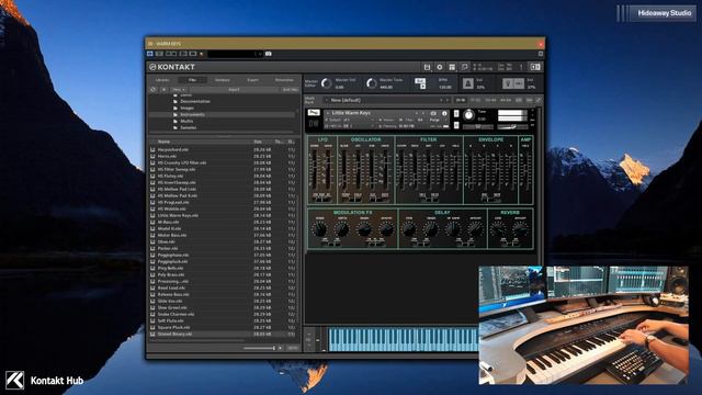 Kontakt Synth // Hideaway Studio // Zero 1 // Mangled Tape CS01 Monosynth смотреть онлайн