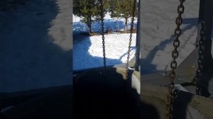 Колодец. Погреб в колодце 1 (открываем, поднимаем)