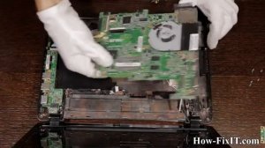 Asus Eee PC 1215 Disassembly, Fan Cleaning, and Thermal Paste Replacement Guide