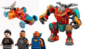 Lego Marvel  76194  Tony Stark’s Sakaarian Iron Man  Speed Build Review