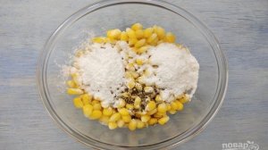 Хрустящая жареная кукуруза