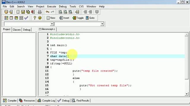 40 / C PROGRAMMING LANGUAGE / tmpfile() IN C / TAMIL TUTORIALS / FOR STUDENTS / PART 40 смотреть онлайн