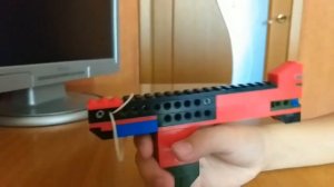 Как сделать LEGO UZI без лего техник !
