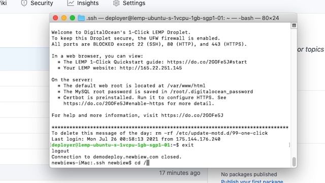 Deploy laravel 8 Authentication login & register to hosting server with NO downtime смотреть онлайн