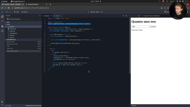 Module Pattern - TODO DEV REACT PRECISA SABER