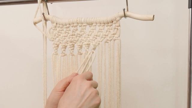 Макраме панно в скандинавском стиле. Часть 1 смотреть онлайн