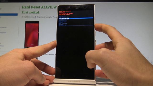 How to Wipe Cache Partition on ALLVIEW X2 Xtreme - Reset Cache Files